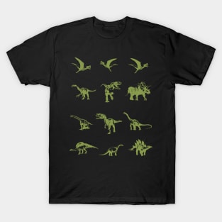 Different Types Of Dinosaurs T-Shirt